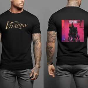 Pearl Jam Vitalogy Album Cover Two Sides Unisex T Shirt