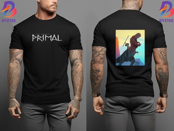 Primal Season 3 Will Release In 2025 Two Sides Unisex T Shirt