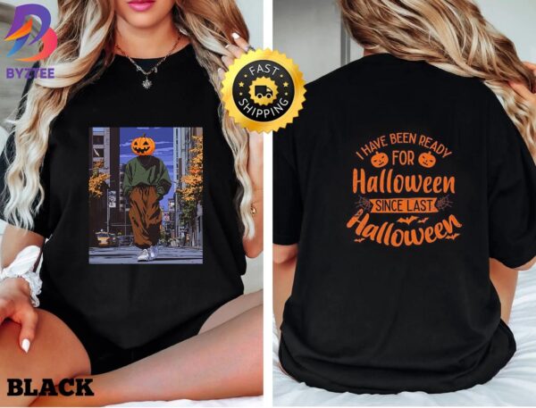 Spooky Season Swag Ready For Halloween 2024 Two Sides Unisex T Shirt