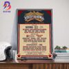 Hozier Unreal Unearth Tour 2025 With Special Guests Gigi Perez And Amble Wall Decor Poster Canvas