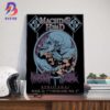 Make Them Suffer Australian Regional Tour 2025 With Special Guests Justice For The Damned And The Gloom In The Corner Wall Decor Poster Canvas