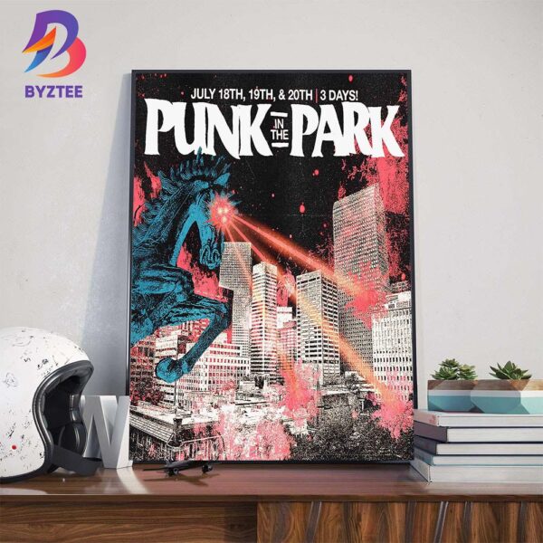 Punk In The Park At The National Western Stockyards In Denver CO On July 18th-20th 2025 Wall Decor Poster Canvas