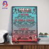 Punk In The Park With Headliners Bad Religion Descendents Dropkick Murphys Pennywise At The National Western Stockyards In Denver CO On July 18th-20th 2025 Wall Decor Poster Canvas