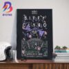 Band Of Horses 2025 US Shows Dates List With Special Guests Jason Isbell And The 400 Unit And The Red Clay Strays Wall Art Decor Poster Canvas
