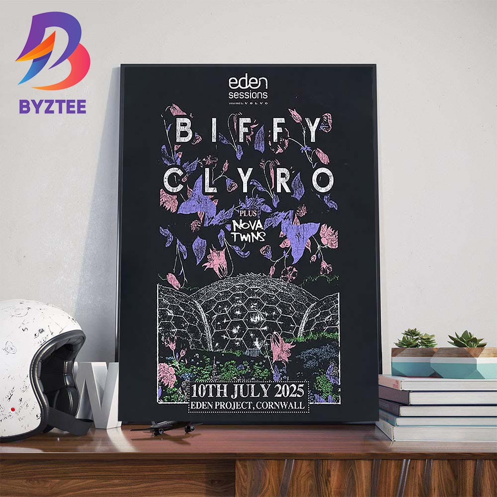 Biffy Clyro Plus Nova Twins At Eden Project Cornwall On July 10th 2025 Wall Art Decor Poster Canvas Biffy Clyro Plus Nova Twins At Eden Project Cornwall On July 10th 2025 Wall Art Decor Poster Canvas