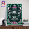 Falling In Reverse The Popular MonsTOUR II World Domination With Special Guests Black Veil Brides And Hollywood Undead On March 2025 Wall Art Decor Poster Canvas