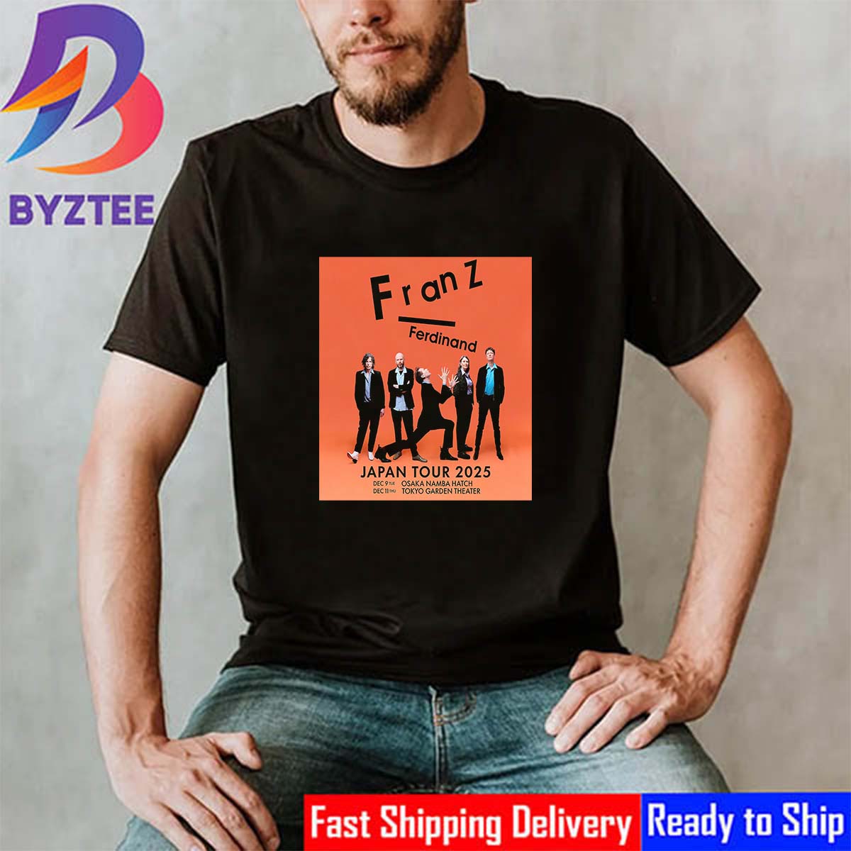 Franz Ferdinand Perform In Osaka And Tokyo Japan Tour 2025 Classic T-Shirt Franz Ferdinand Perform In Osaka And Tokyo Japan Tour 2025 Classic T-Shirt
