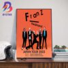 Falling In Reverse The Popular MonsTOUR II World Domination With Special Guests Black Veil Brides And Hollywood Undead On March 2025 Wall Art Decor Poster Canvas