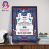 Premium Bluegrass Celebrating 35 Years With Special Guest Jason Carter Dates List Wall Art Decor Poster Canvas