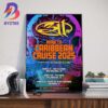 The 311 Band Spring Tour 2025 With The Lion Poster Dates List For May 2025 Wall Art Decor Poster Canvas