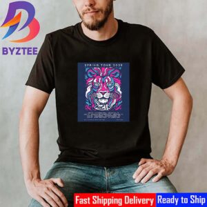 The 311 Band Spring Tour 2025 With The Lion Poster Dates List For May 2025 Classic T-Shirt