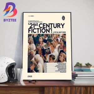 The Amazons Perform The Album Gripping The Nation 21st Century Fiction Live And Instores Wall Art Decor Poster Canvas