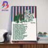 The Browning UK And EU Summer 2025 Tour Dates List With Special Guests Polar And The Defect Wall Art Decor Poster Canvas