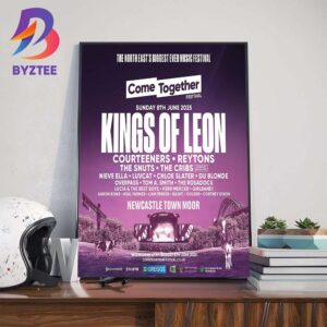 The North East’s Biggest Ever Music Festival Come Toghther Festival On June 8th 2025 Wall Art Decor Poster Canvas