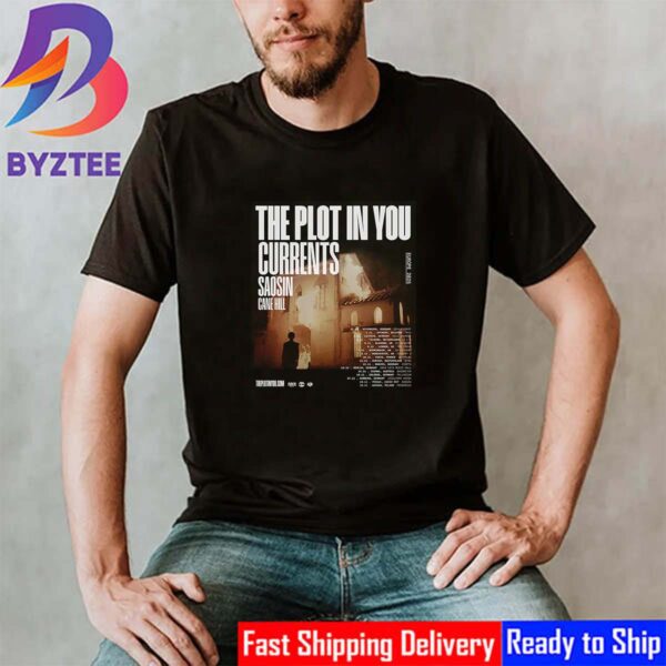 The Plot In You UK And Europe 2025 Tour With Support From Currents Saosin And Cane Hill Classic T-Shirt