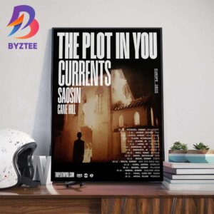 The Plot In You UK And Europe 2025 Tour With Support From Currents Saosin And Cane Hill Wall Art Decor Poster Canvas