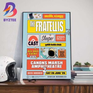 The Summer Music Festival Bristol Sounds At Canons Marsh Amphitheatre Bristol UK On June 28th 2025 Wall Art Decor Poster Canvas