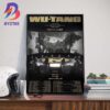 Wu-Tang Forever The Final Chamber Tour 2025 With Run The Jewels Dates List On June And July 2025 Wall Art Decor Poster Canvas