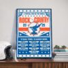2025 The Queens Tour 4 Legends 1 Stage With Gladys Knight Chaka Poster Canvas