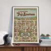 An Acoustic Evening With Trey Anastasio Performs At Alabama Theatre In Birmingham AL On March 22nd 2025 Poster Canvas