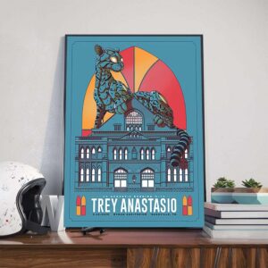 An Acoustic Evening With Trey Anastasio Performs At Ryman Auditorium In Nashville TN On March 23rd 2025 Poster Canvas