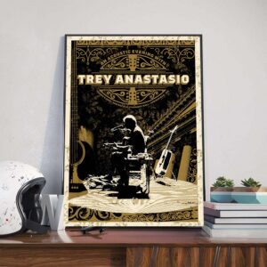 An Acoustic Evening With Trey Anastasio Performs At Springfield Symphony Hall In Springfield MA On March 8th 2025 Poster Canvas