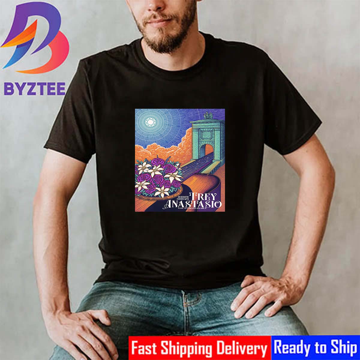 An Acoustic Evening With Trey Anastasio Performs At The FM Kirby Center In Wilkes-Barre PA On March 11th 2025 Shirt An Acoustic Evening With Trey Anastasio Performs At The FM Kirby Center In Wilkes-Barre PA On March 11th 2025 Shirt