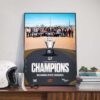 Congratulations To Minnesota Golden Gophers Women’s Basketball Gopher WBB Are 2025 WBIT Champions Poster Canvas