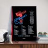 Country Song Came On Tour Luke Bryan Farm Tour 2025 Dates List Poster Canvas