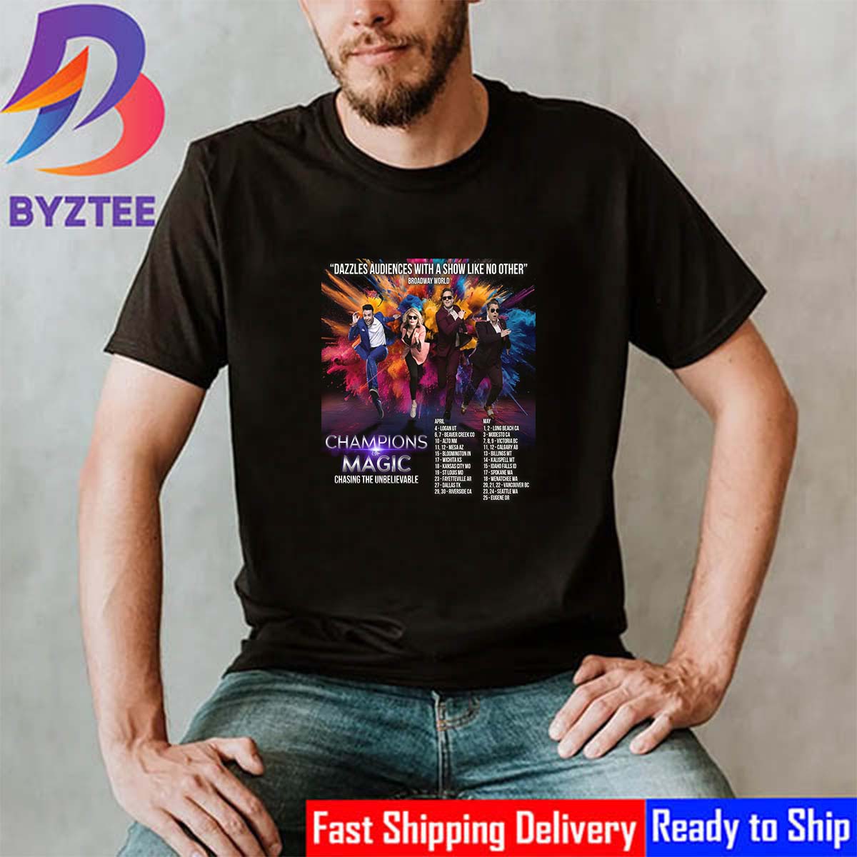 Dazzles Audiences With A Show Like No Other Broadway World Champions Of Magic Chasing The Unbelievable Shirt Dazzles Audiences With A Show Like No Other Broadway World Champions Of Magic Chasing The Unbelievable Shirt