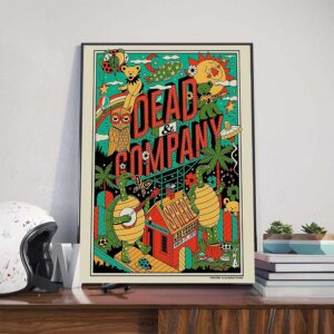 Dead And Company Dead Forever Poster Tonight’s Show At Sphere Las Vegas On March 27th 2025 Poster Canvas