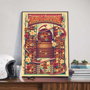 Dead And Company Poster Tonight?s Show At Sphere Las Vegas On March 22nd 2025 Poster Canvas