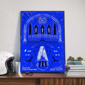 Jack White Poster Show At Palace Theatre In St Paul MN On April 8th 2025 Poster Canvas