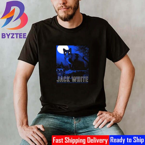 Jack White Poster Show With Bell And The Vertigo Waves At Uptown Theater In Kansas City MO On April 4th 2025 Shirt