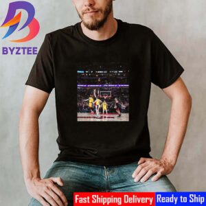 Josh Giddey Made A Tissot Buzzer Beater Shot Over LeBron James From Half-Court To Win The Game Vs The Lakers Shirt