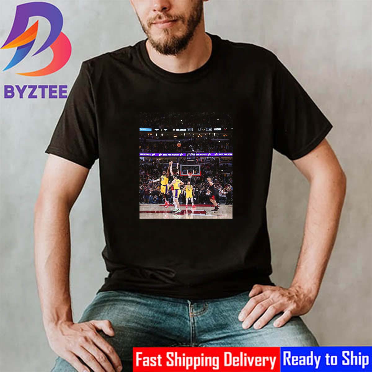 Josh Giddey Made A Tissot Buzzer Beater Shot Over LeBron James From Half-Court To Win The Game Vs The Lakers Shirt Josh Giddey Made A Tissot Buzzer Beater Shot Over LeBron James From Half-Court To Win The Game Vs The Lakers Shirt