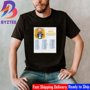 Nate Bargatze Big Dumb Eyes World Tour 2025 Full Dates List Shirt
