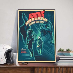 Primus Onward And Upward Summer Tour 2025 With Special Guests Ty Segall And MonoNeon Poster Canvas