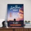 Sam Barber Restless Mind World Tour Australia 2025 Dates List With Special Guest Cameron Whitcomb Poster Canvas