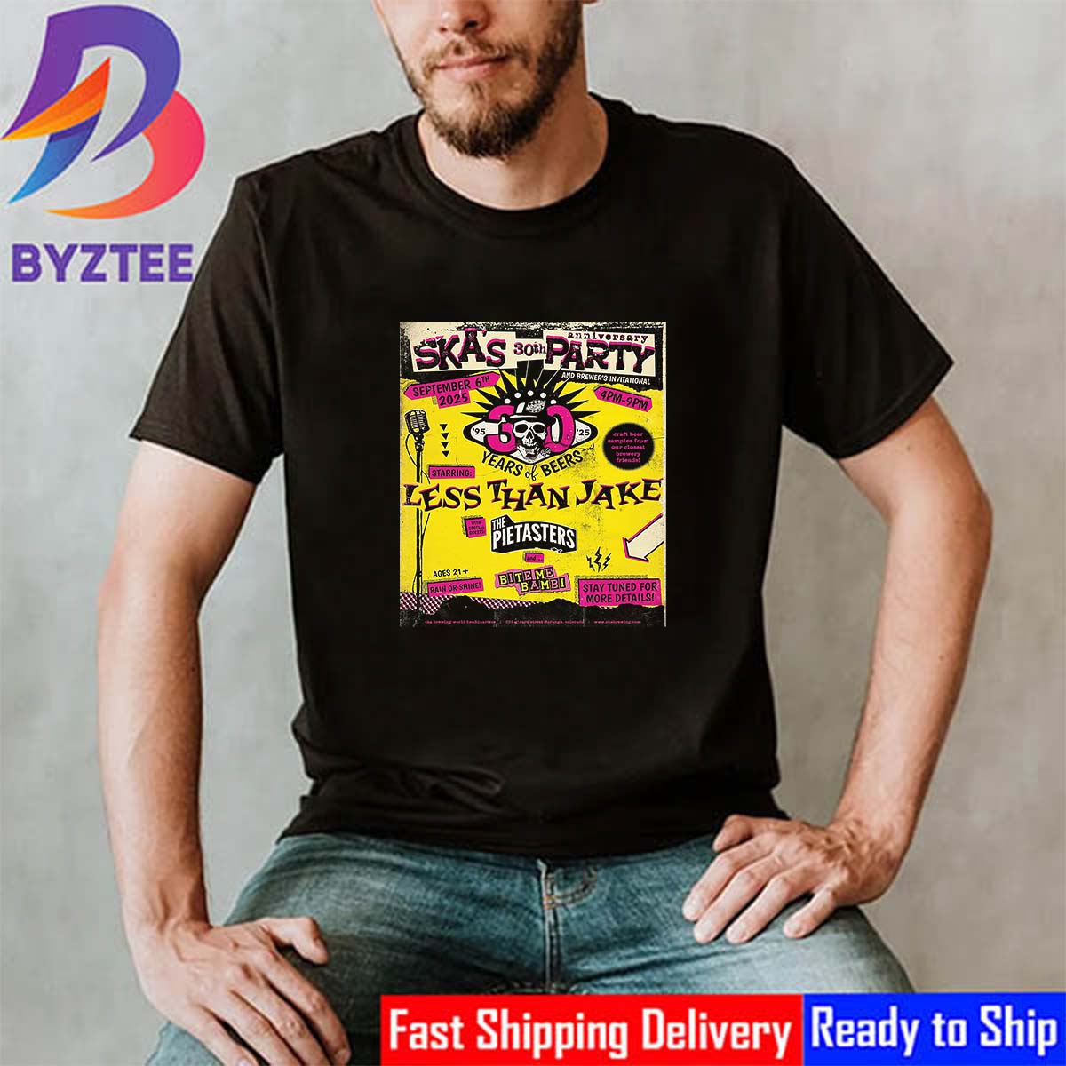 Ska Brewing?s 30th Anniversary Party And Brewer?s Invitational On September 6th 2025 Shirt Ska Brewing?s 30th Anniversary Party And Brewer?s Invitational On September 6th 2025 Shirt