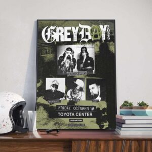 Suicideboys Grey Day Tour 2025 At Toyota Center On October 10th Poster Canvas