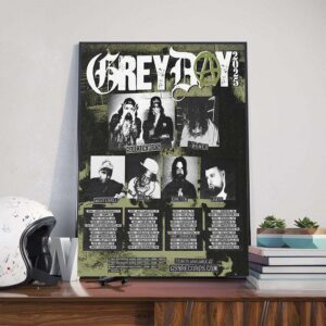 Suicideboys Grey Day Tour 2025 Dates List Poster Canvas