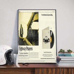 The Old Highway Keeps On Calling Highway Prayers The All-New Studio Album From Billy Strings Poster Canvas