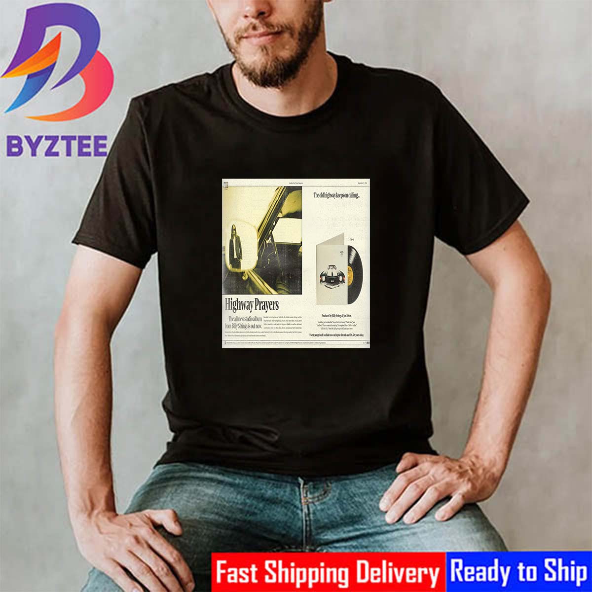 The Old Highway Keeps On Calling Highway Prayers The All-New Studio Album From Billy Strings Shirt The Old Highway Keeps On Calling Highway Prayers The All-New Studio Album From Billy Strings Shirt