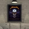 Metallica Tonight Poster M72 Charlotte In The Venue Charlotte 2025 At Bank Of America Stadium In Charlotte NC On May 31st 2025 Home Decor Poster Canvas