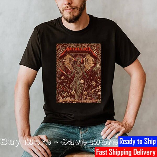 Metallica M72 Atlanta The Venue Poster At Mercedes-Benz Stadium In Atlanta GA On June 3rd 2025 Unisex Essential T-Shirt