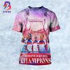 Congratulations England Lionesses Are European Champions 2025 All Over Print Shirt