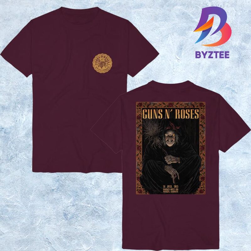 ミュージシャン Guns N' Roses Japan 2025 Exclusive Tee Tour Exclusive Guns N' Roses 2025 Japan Limited Edition T