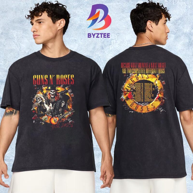 GUNS N' ROSES 2025 来日 Skeletons Tシャツ XXL Tour Exclusive Guns N' Roses 2025 Japan Limited Edition T