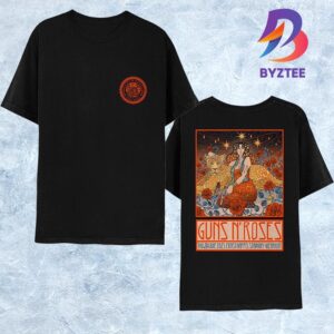 Guns N Roses Vienna 2025 Exclusive Tee World Tour 2025 European At Ernst Happel Stadium In Austria On July 24 2025 Two Sided Unisex T-Shirt